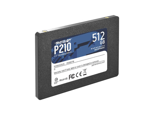Patriot P210 SSD - 512GB - SATA-600 - 2.5"