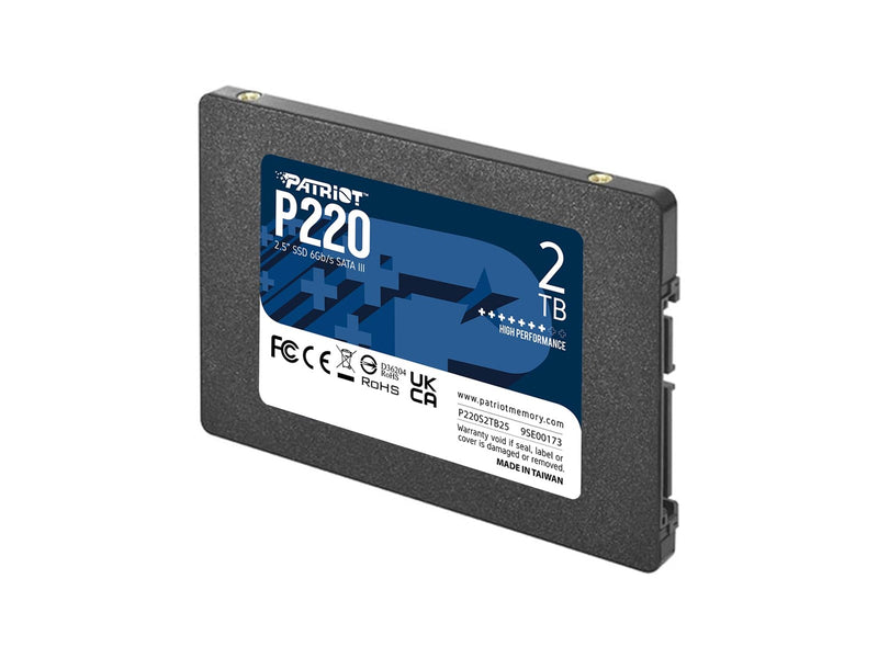Patriot P220 SSD - 2TB - 2.5" - SATA-600