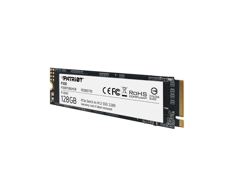 Patriot P300 SSD - 128GB - M.2 2280 - PCIe 3.0
