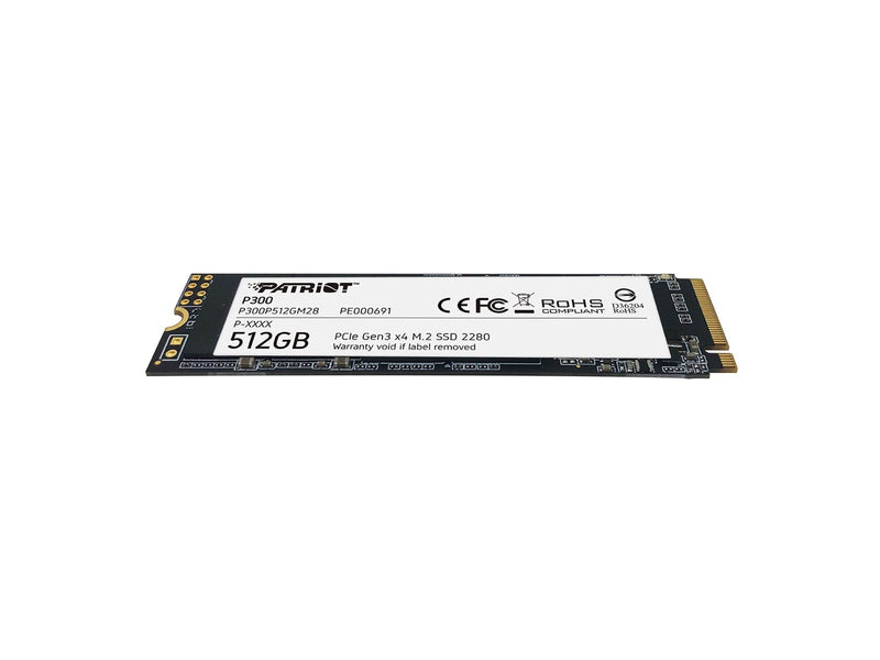 Patriot P300 SSD - 512GB - M.2 2280 - PCIe 3.0