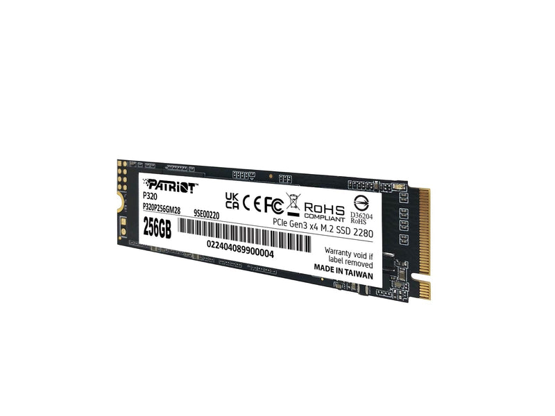 Patriot P320 - SSD - 256 GB - PCIe 3.0 x4 (NVMe)