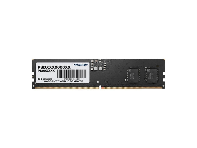 Patriot Signature Line Signature Line DDR5-4800 - 16GB - CL40 - Single Channel (1 pcs) - Schwarz
