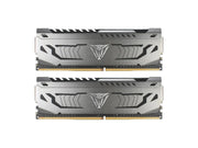 Patriot Viper Steel DDR4-3200 - 16GB - CL16 - Dual Channel (2 pcs) - Intel XMP - Grau