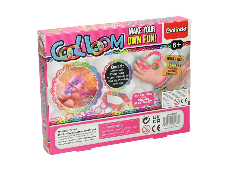 Paulinda - Cool Loom in Butterfly Storage Box 600pcs.