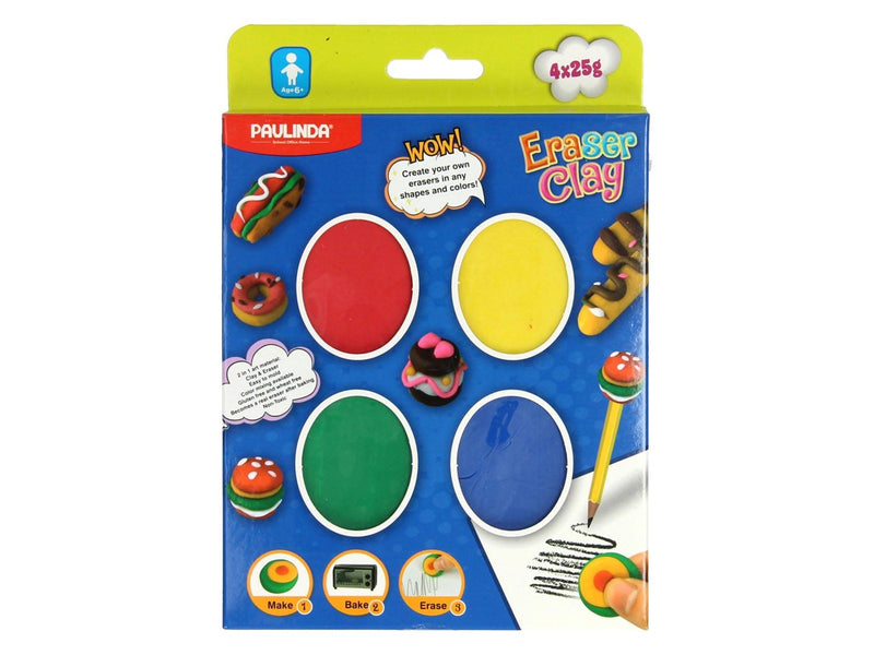 Paulinda - Craft Set Making Erasers 4 pcs
