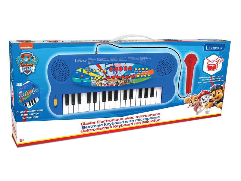 Paw Patrol Electronic Keyboard with Mic (32 keys)