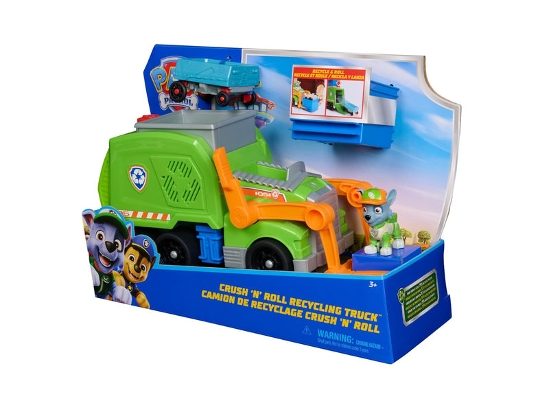 Paw Patrol Rocky Crush N' Roll Recycling Truck