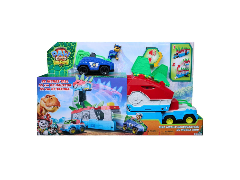 Paw Patrol The Dino Movie 2in1 Dino Mobile Headquarters