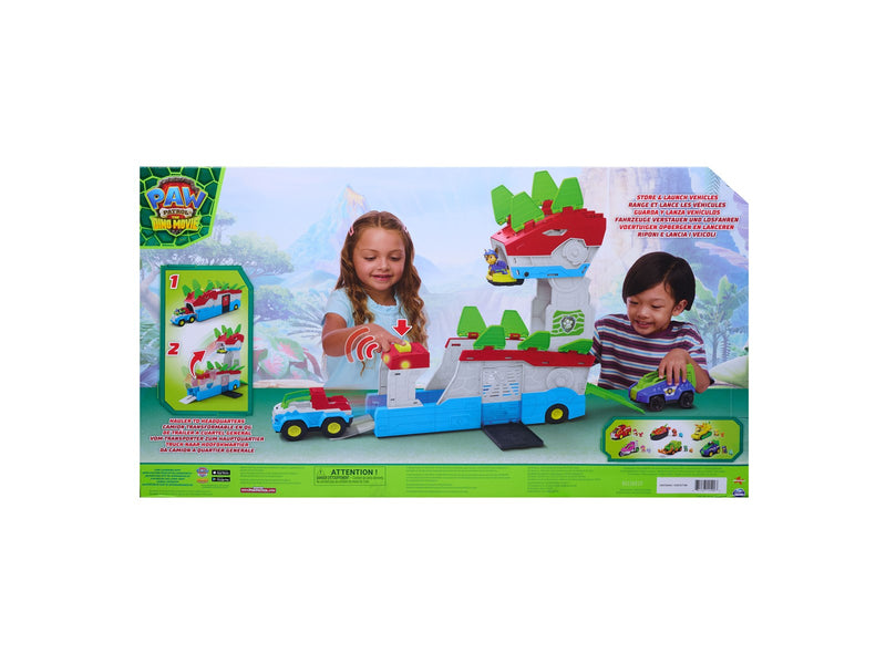 Paw Patrol The Dino Movie 2in1 Dino Mobile Headquarters