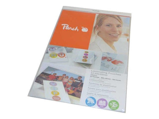 Peach - 25-pack - A3 Plus - lamination pouches