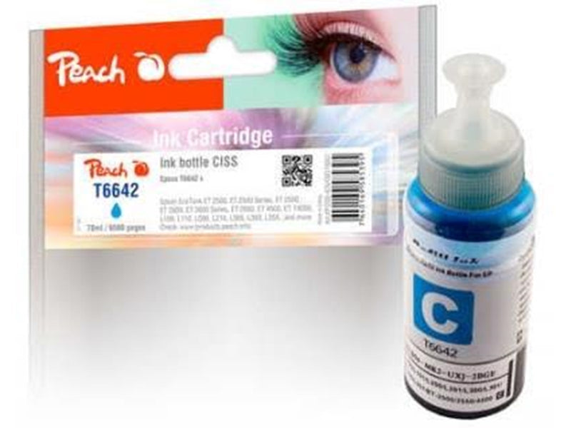 Peach - yellow cyan magenta - ink cartridge