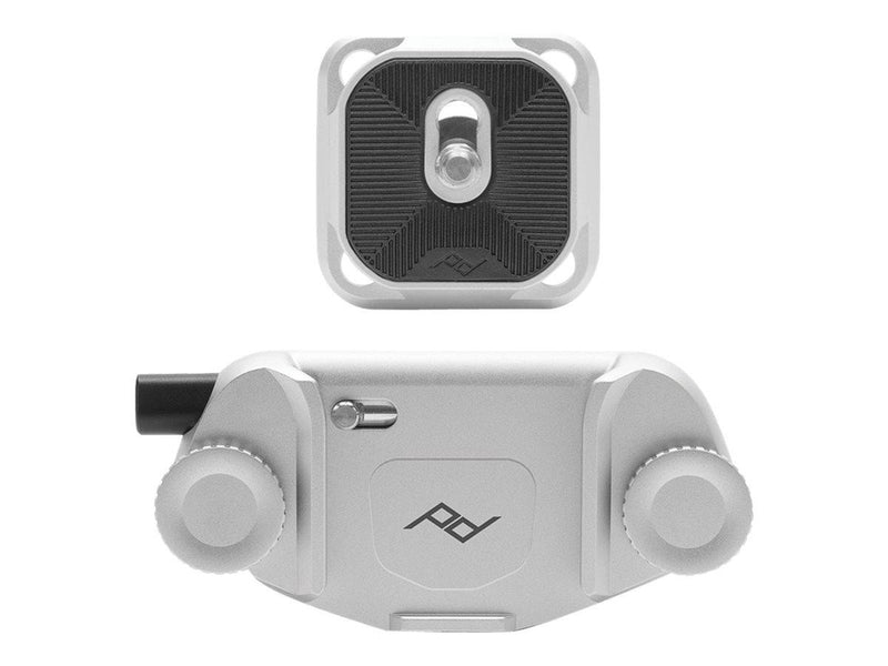 Peak Design Capture Camera Clip (v3) with Standard plate - Silver