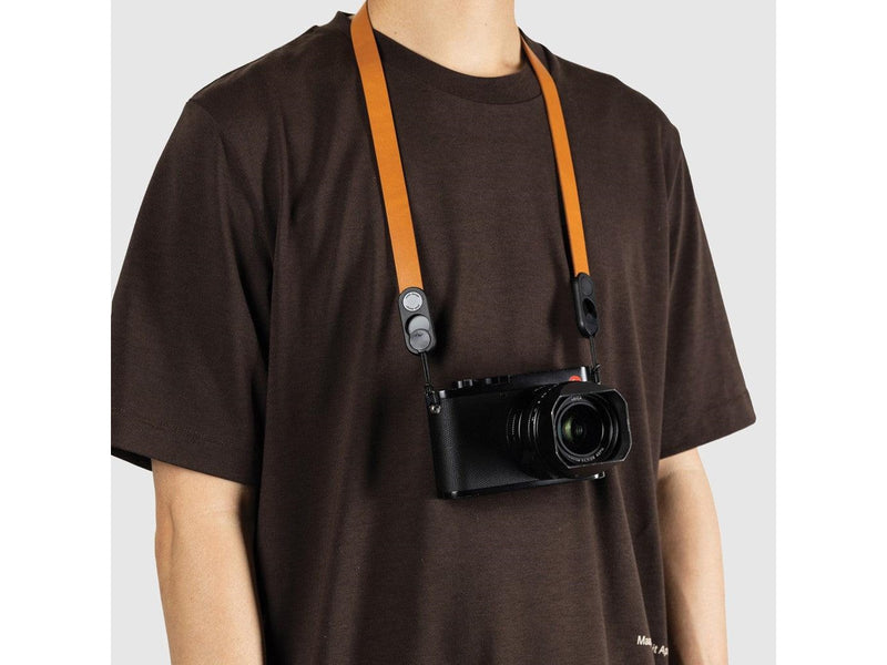 Peak Design Form Leather Camera Strap Neck - Amber