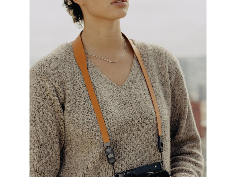 Peak Design Form Leather Camera Strap Short - Amber
