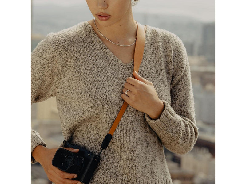 Peak Design Form Leather Camera Strap Short - Amber
