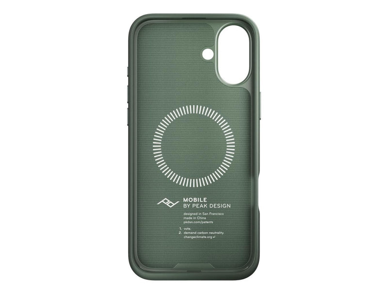 Peak Design Mobile Everyday Fabric Case iPhone 16 Plus Sage