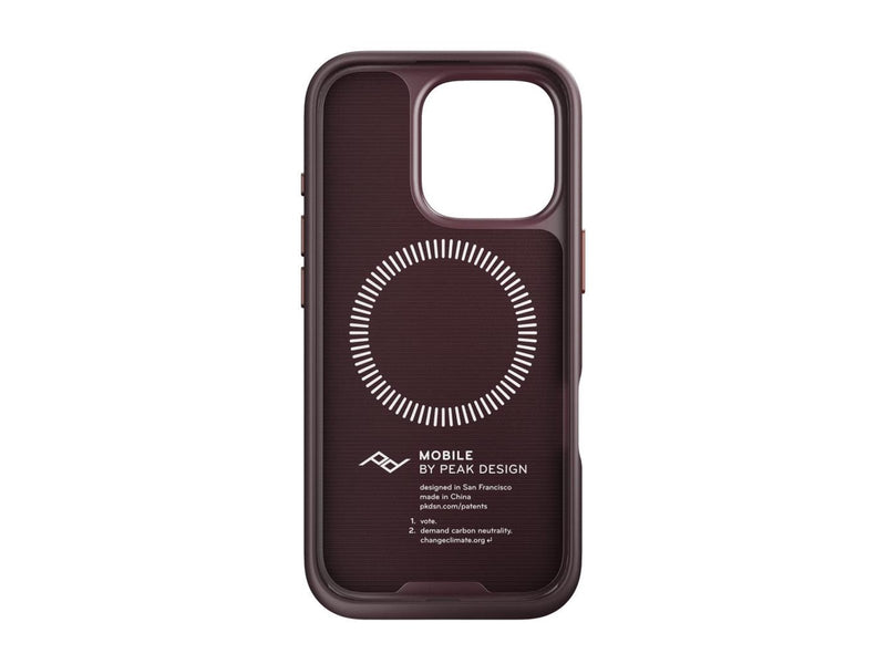 Peak Design Mobile Everyday Fabric Case iPhone 16 Pro Eclipse