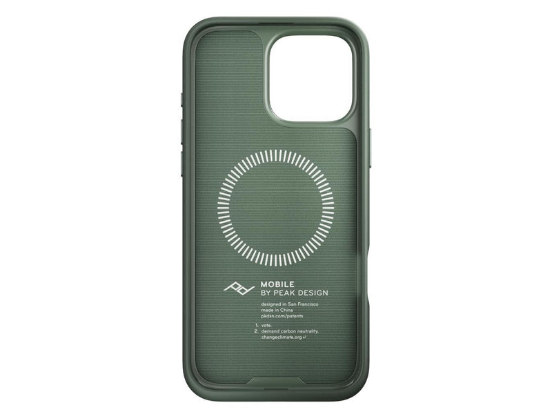 Peak Design Mobile Everyday Fabric Case iPhone 16 Pro Max Sage