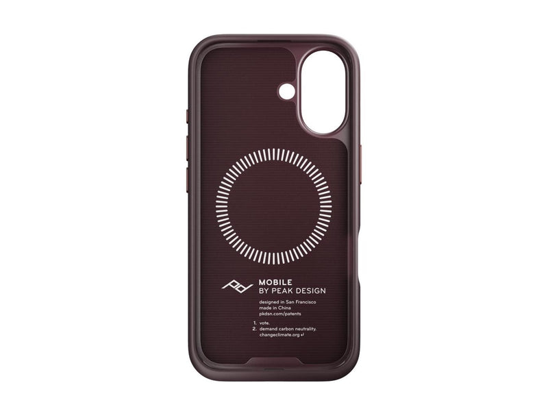 Peak Design Mobile Everyday Fabric Case iPhone 16 Standard Eclipse