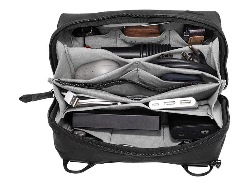 Peak Design Tech Pouch Case 200D Nylon Synthetic Coated Fabric Black