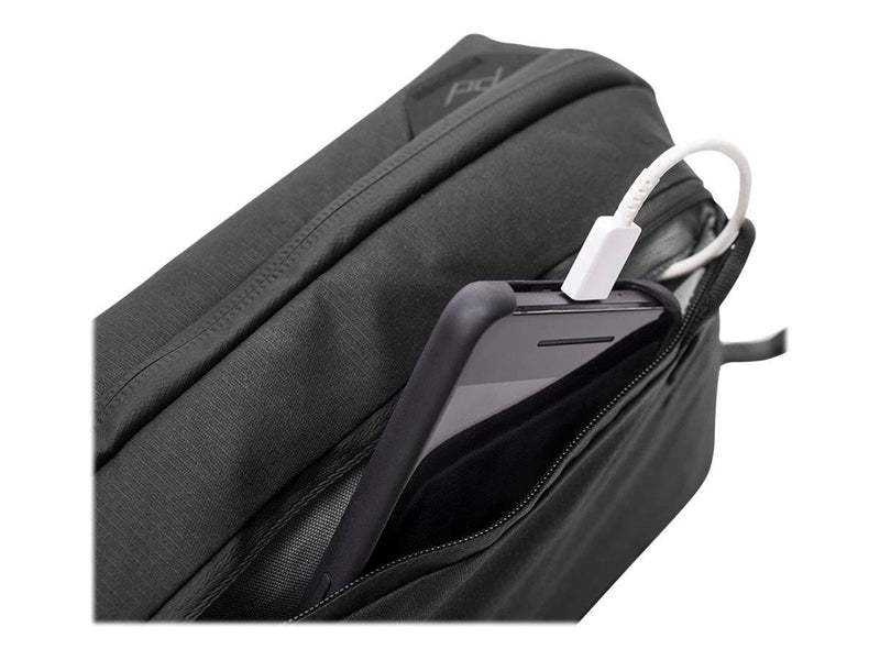 Peak Design Tech Pouch Case 200D Nylon Synthetic Coated Fabric Black