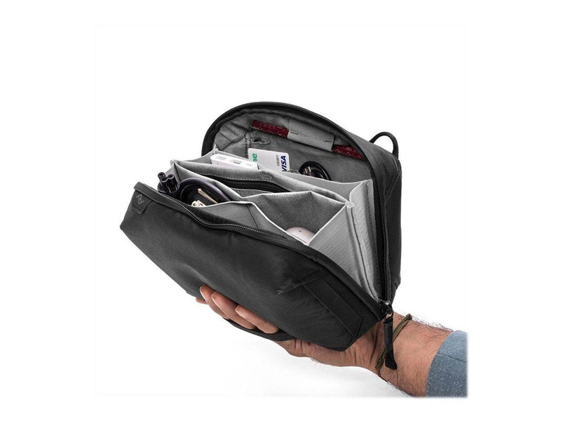 Peak Design Tech Pouch Case 200D Nylon Synthetic Coated Fabric Black