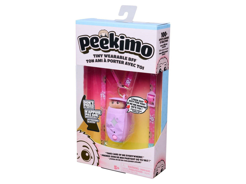 Peekimo Portable Interactive Pet Purple Lulu