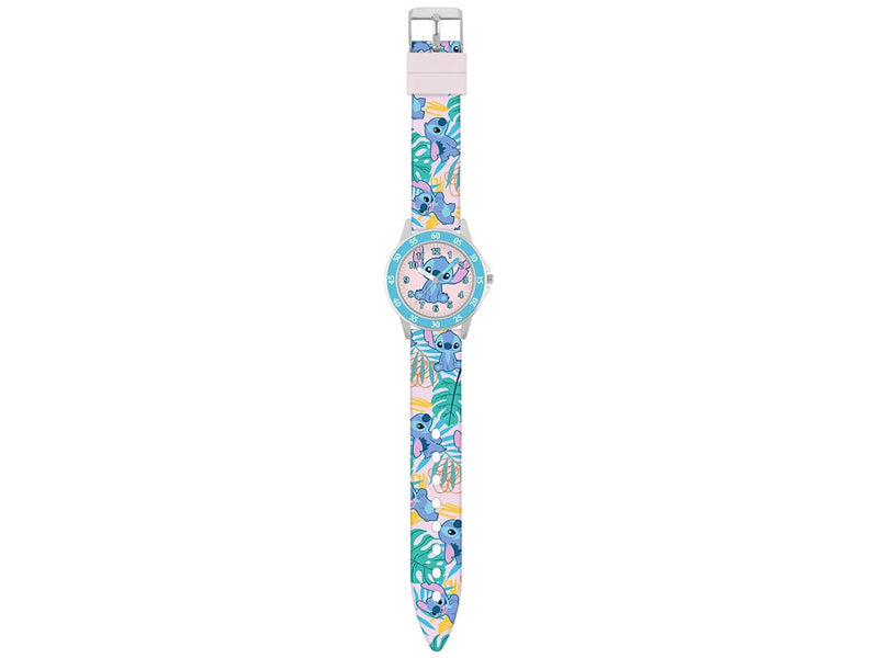 Peers Hardy - Disney Lilo and Stitch Blue Printed Time Teacher Strap - Uhr