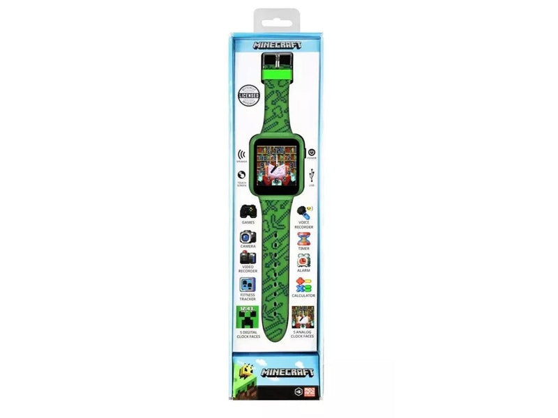 Peers Hardy - Minecraft Printed Strap Smart Watch - Uhr