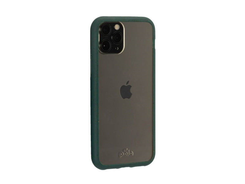 Pela Clear - iPhone 11 Pro case - Green