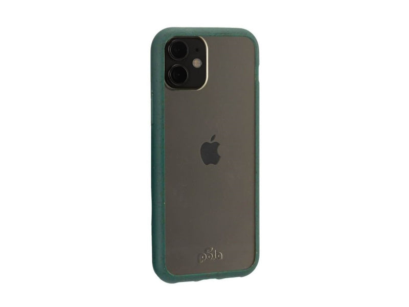 Pela Clear - iPhone 11 case - Green