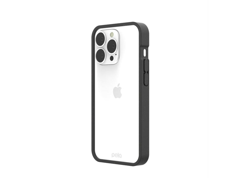 Pela Clear - iPhone 13 Pro case - Black