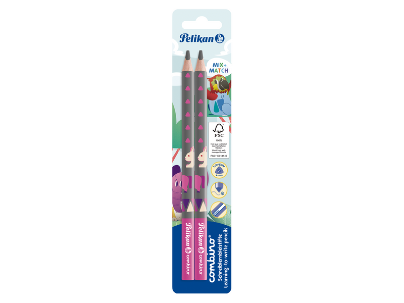 Pelikan 811170 PLK 2 LEARN2WRITE PENC PINK BLI