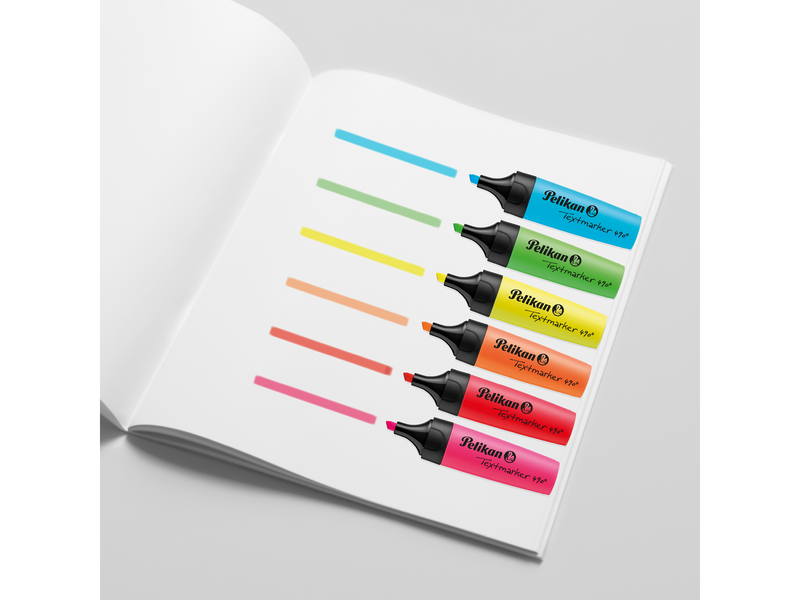 Pelikan Textmarker 490®, Neon-Gelb