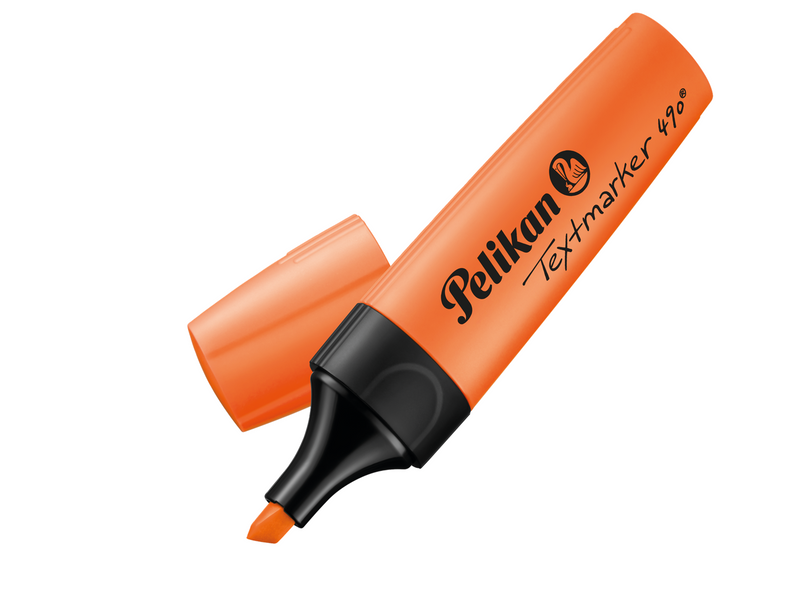 Pelikan Textmarker 490®, Set aus 4 Neon-Farben im Etui