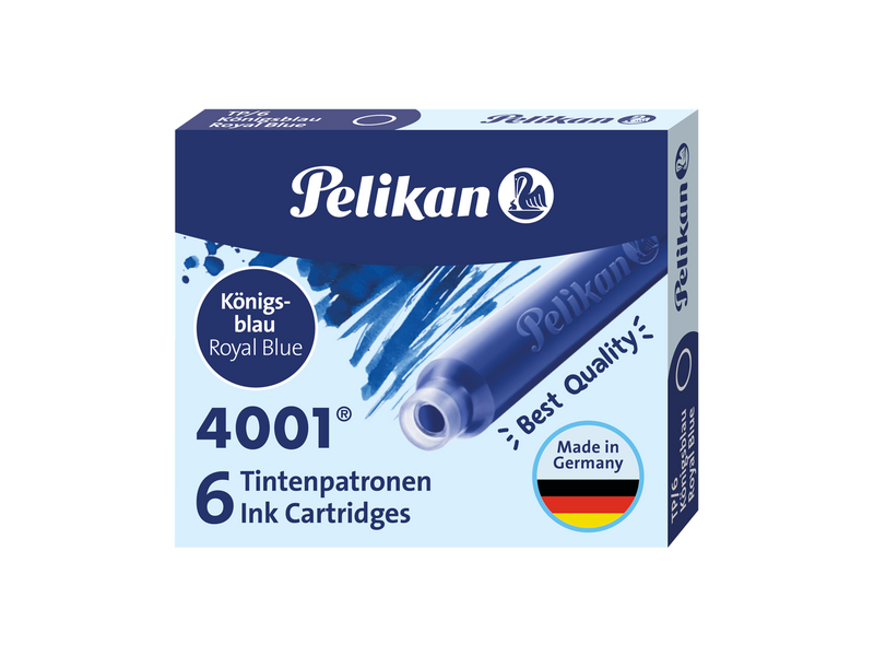 Pelikan Tintenpatronen TP/6 Tinte 4001® Königsblau