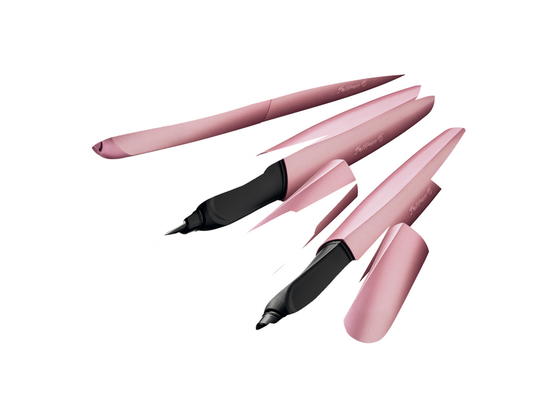 Pelikan Twist® Tintenroller für Rechts- und Linkshänder, Girly Rose