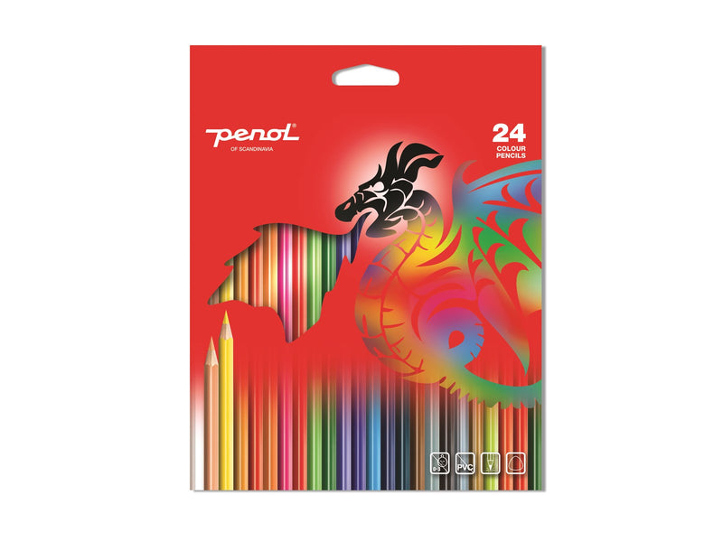 Penol Colour pencils x24