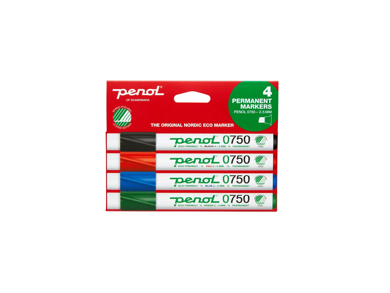 Penol Markers x4 ass. Colours
