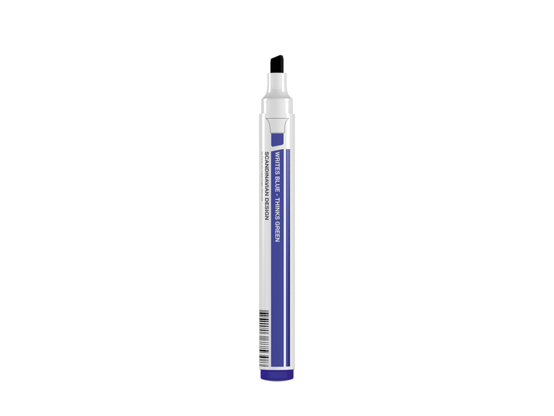 Penol marker blue chisel point