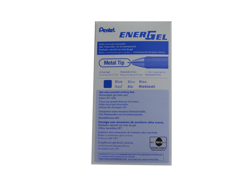 Pentel EnerGel XM - Blue - 12 pcs.