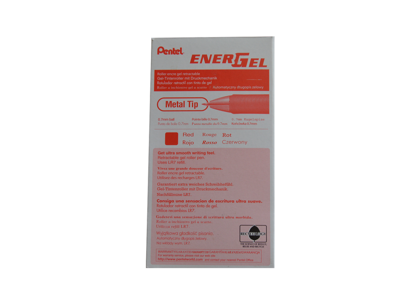 Pentel EnerGel XM Klick - 12 pcs.