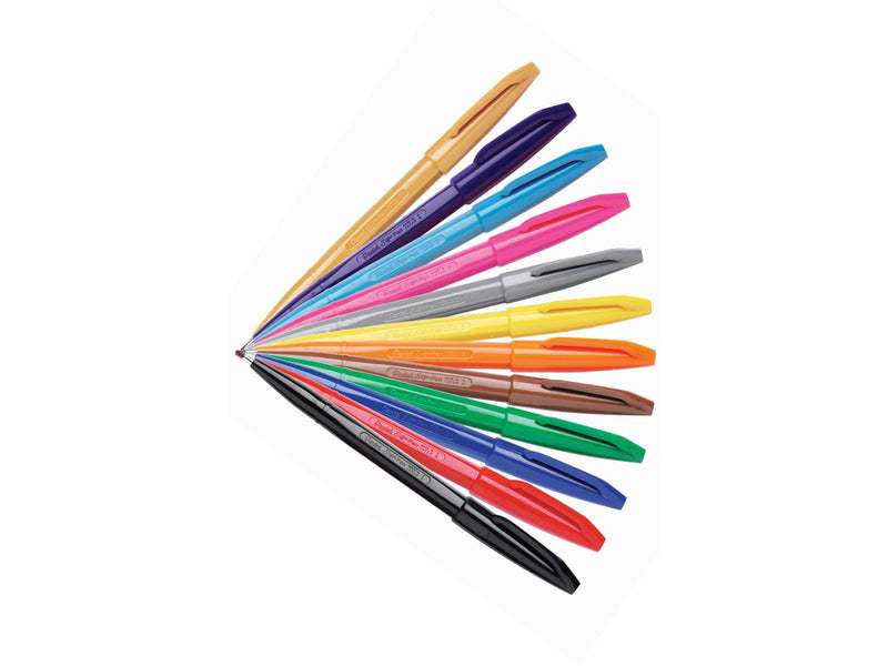 Pentel S520-A Sign Pen - 12 pcs
