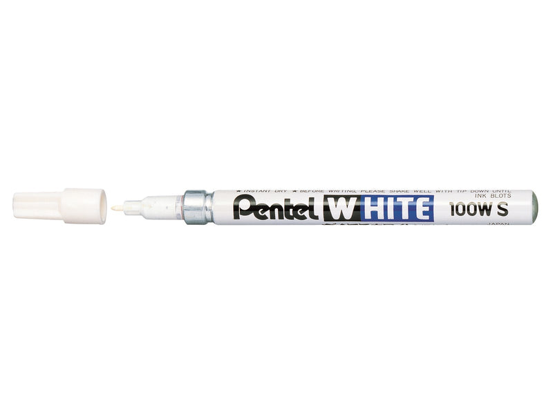 Pentel X100W-S White marker 2.0mm Round