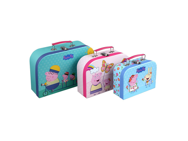 Peppa Pig 3 suitcase set