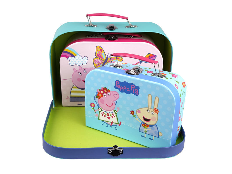 Peppa Pig 3 suitcase set