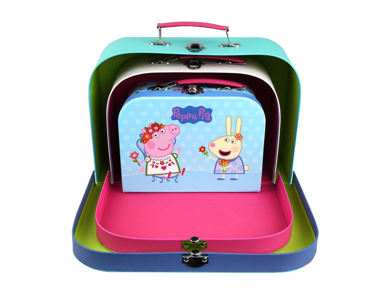Peppa Pig 3 suitcase set