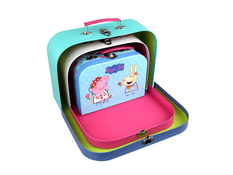 Peppa Pig 3 suitcase set