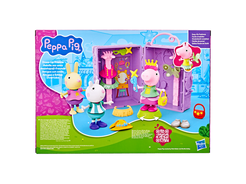 Peppa Pig Ankleide-Garderobe & Peppa 15 cm