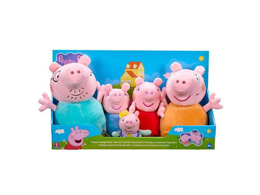 Peppa Pig PEPPA FAMILY PLUSH 5PK
